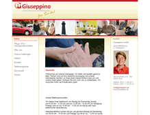 Tablet Screenshot of giuseppino.de